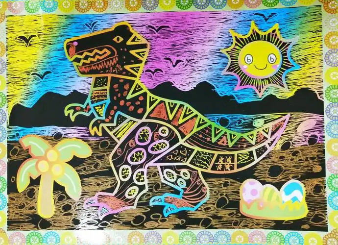 刮刮画(中班小班)20180506