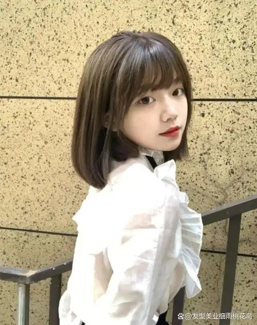 奶茶味妹妹短发