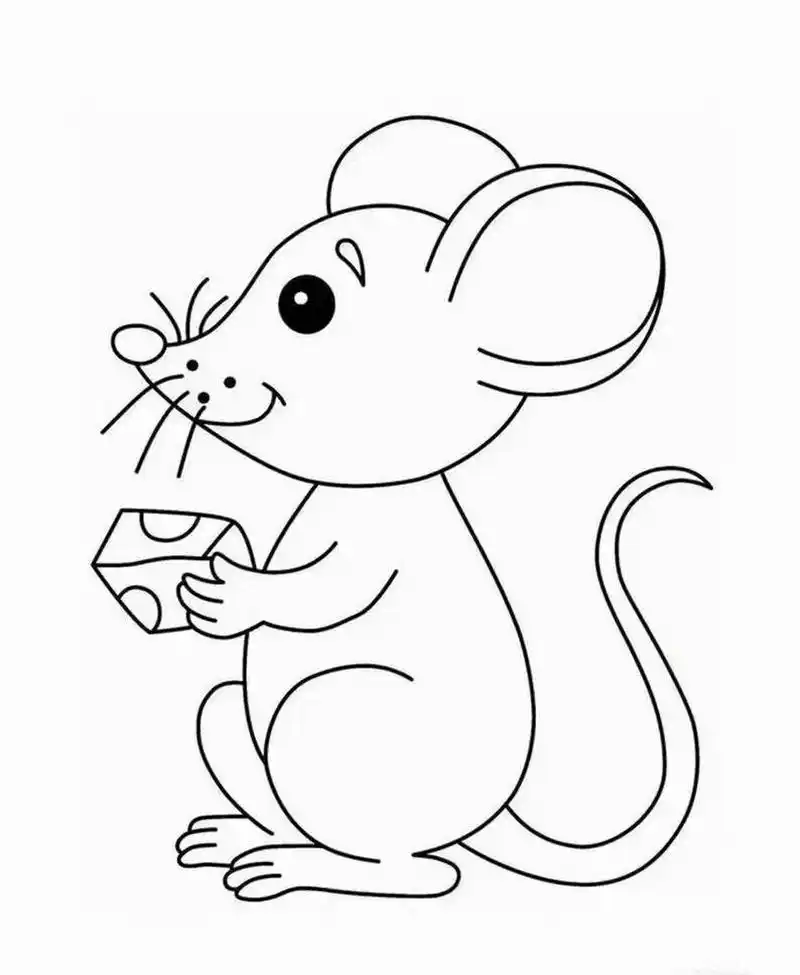 幼儿简笔画—涂色篇 幼儿简笔画涂色1