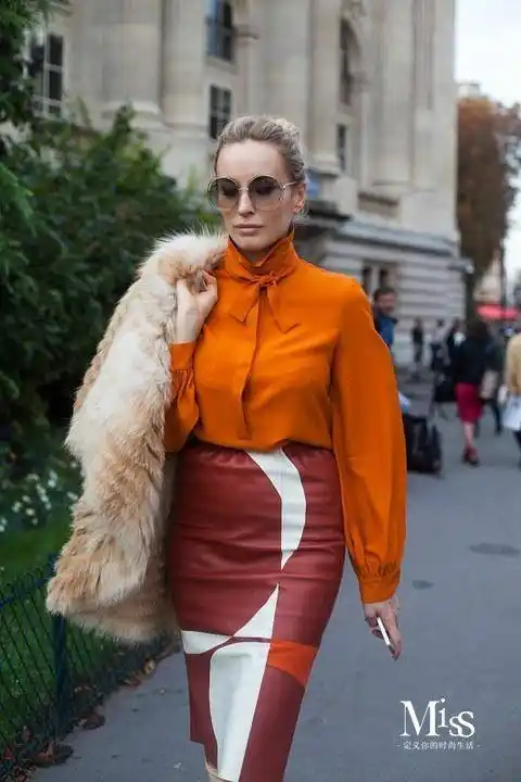 时尚圈橙色预警你必须知道的橙色穿搭技巧