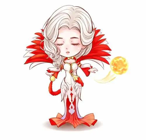 原创王者荣耀q版甄姬教程来啦