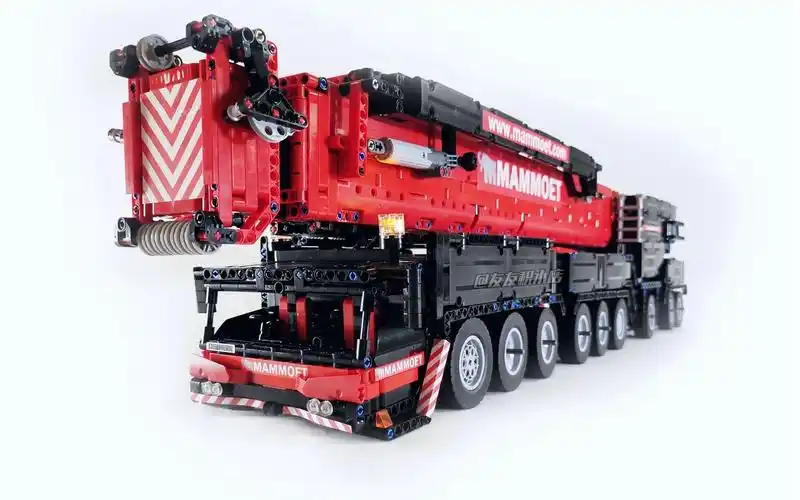 利勃海尔ltm1750 9.1全地形超级起重机 乐高砖块搭建moc