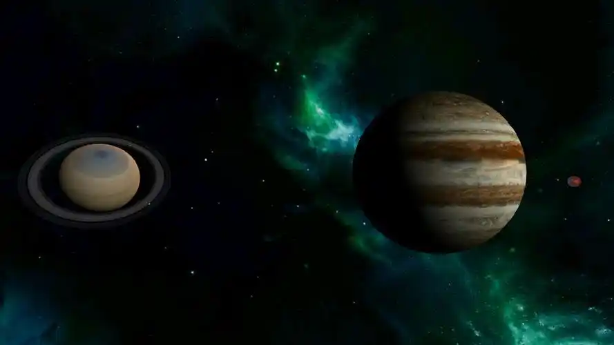 探索无边宇宙中的美丽星球