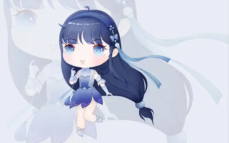 【绘画过程】西施同人q版_哔哩哔哩 (゜-゜)つロ 干杯~-bilibili