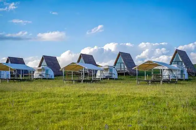 绿意盎然的自驾之旅探秘甘南安果阿米贡洪景区