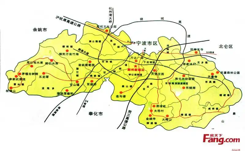 宁波市鄞州区域