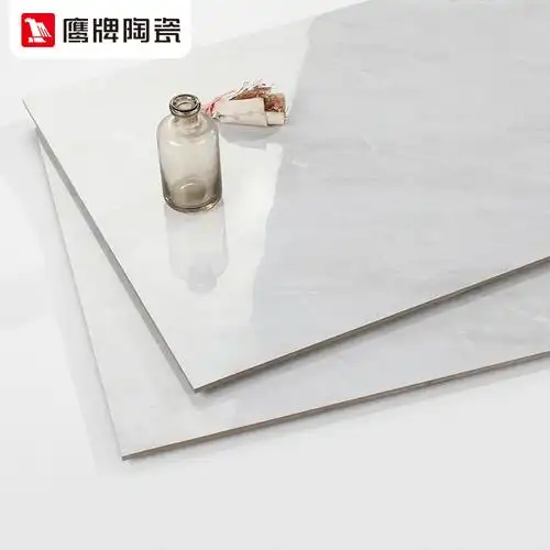 鹰牌瓷砖瓷砖1200x600灰色瓷砖客厅地板砖背景墙砖纱白