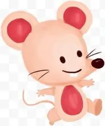卡通可爱小老鼠
