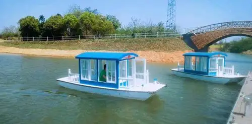 公园地中海4.8米观光船