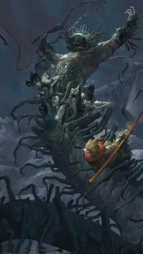 "西游记"里的几个妖魔鬼怪壁纸图