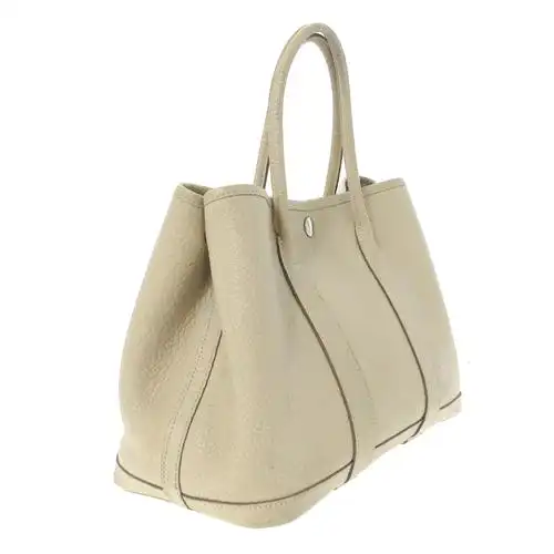 中古hermes爱马仕gardenpartytpm托特36491500通用款女包