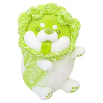 蔬菜精灵白菜狗毛绒公仔丑萌菜狗玩偶女生生日布娃娃小狗抱枕 厨师菜