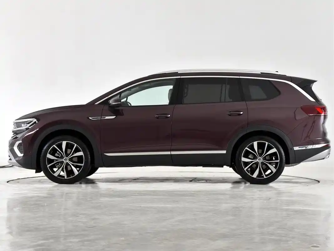 长度5152mm配v6动力的大众6座suv,实拍大众揽境