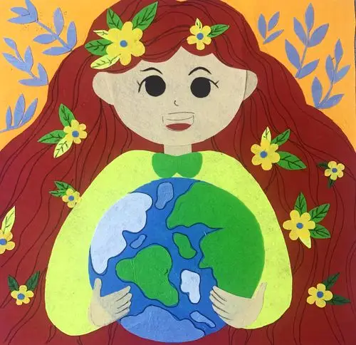 青岛市第52个"世界地球日"绘画大赛获奖作品选登(四)