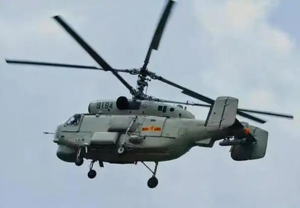 近日,网络上出现了一张直-20f反潜直升机的高清试飞图片,从图片来看