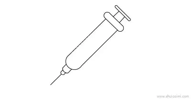 针管儿童画怎么画 针管简笔画画法