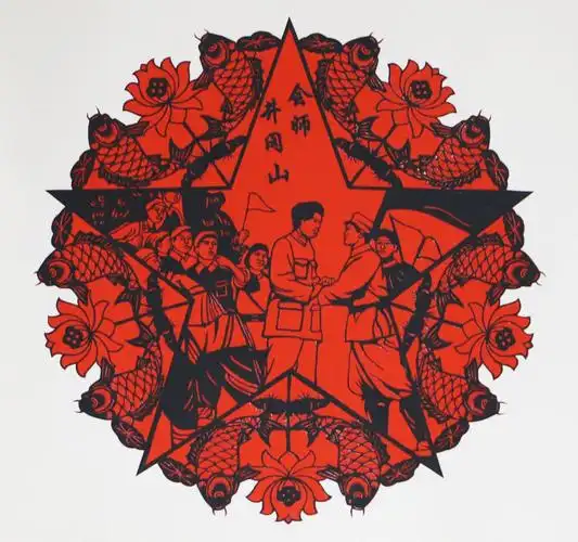 喜迎二十大德州市人大代表张长俊创作系列剪纸作品