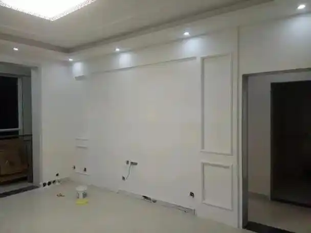 木工石膏板电视墙造型背景墙效果图