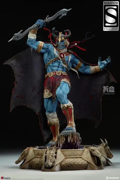 sideshow《霹雳猫》thundercats 恶魔王木乃伊mumm-ra 22寸雕像