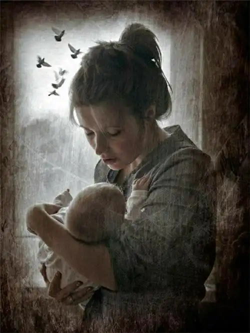 伟大母爱,感动天感动地