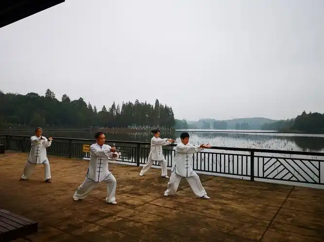 美好的生活从清晨开始,南湖公园晨练记.