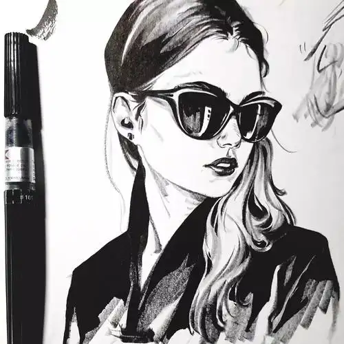 更多作品欣赏工具:日本百乐针管笔,德国staedtler施德楼,faber