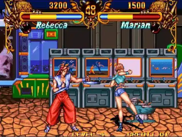 街机游戏中那些使用双拐的经典人物,就没有几个是惹得起的 - 知乎