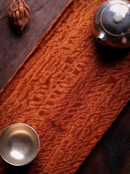 缅甸花梨水波纹干泡茶盘茶席美物