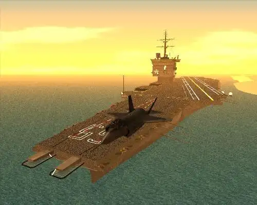 圣安地列斯怎么安装这种航母?