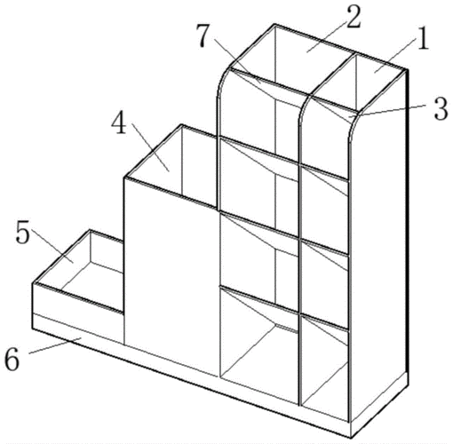 一种建筑工程造价预算用的多功能笔筒的制作方法