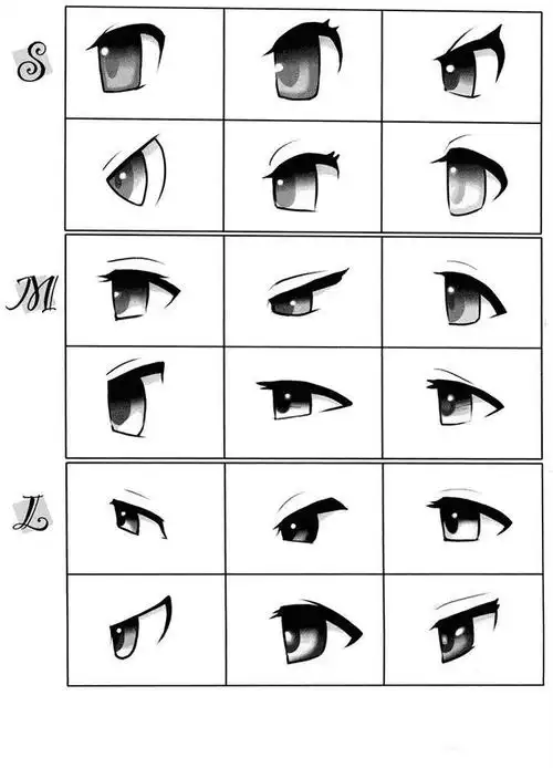 眼睛鼻子嘴巴如何画动漫人物侧脸怎么画