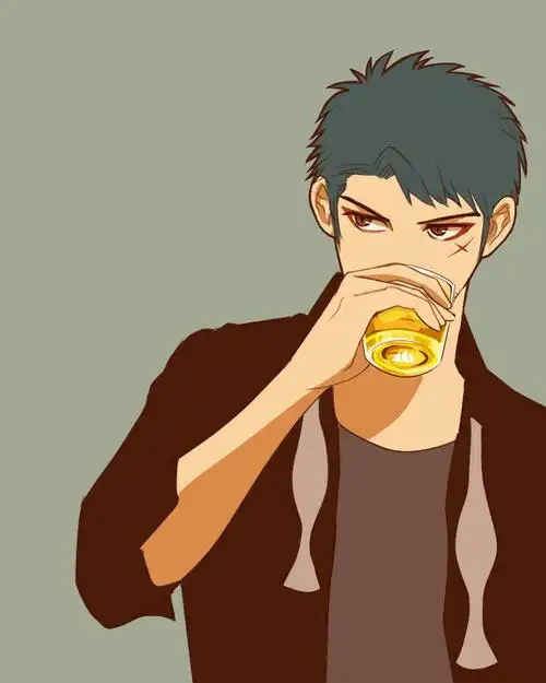 刀剑乱舞 刀剑男士 太刀杯中酒系列 山伏国广 绘师:优起(pixiv id=