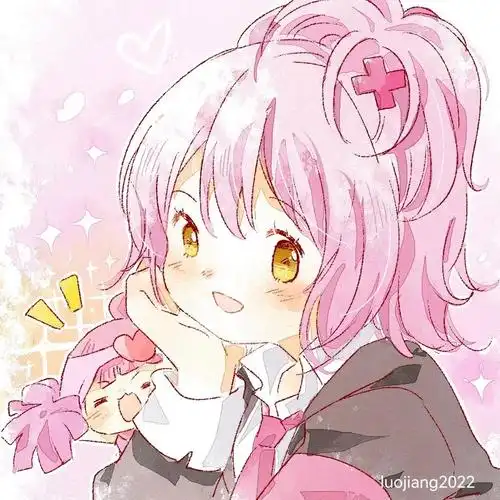 绘画  #头像  #头像分享  #手绘头像  #亚梦  #守护甜心  #粉色