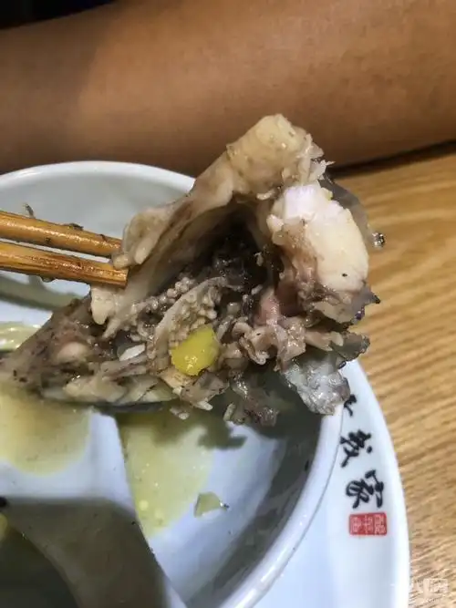 煮熟的黑鱼鱼脑都是这样一粒一粒的吗?