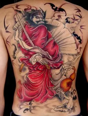 钟馗纹身