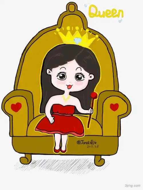 标签:卡通漫画女王宝座卡通漫画图queen女皇女权权利的象征卡通漫画