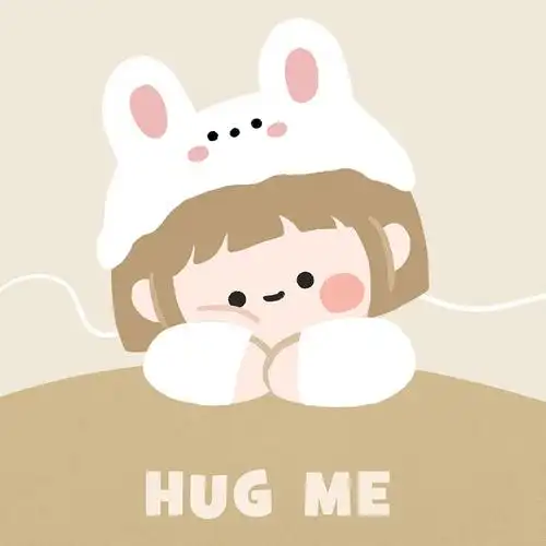 qq手绘童趣风可爱情侣头像