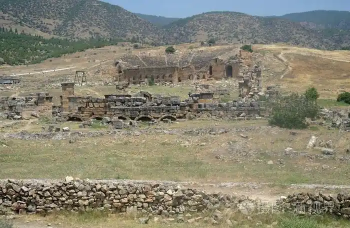 赫拉波利斯古代城市的废墟