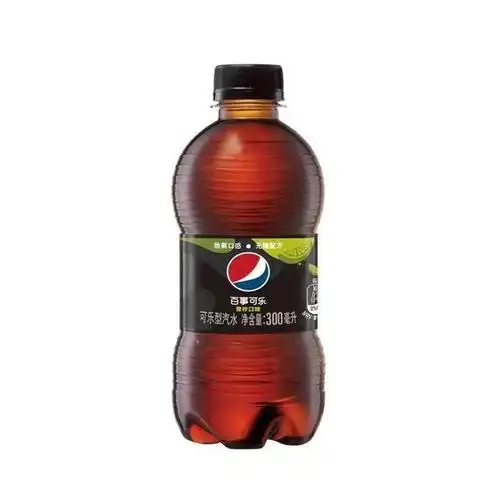 百事可乐无糖青柠味可乐碳酸汽水300ml12瓶小瓶装饮料饮品小可乐饮品