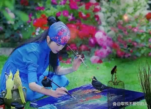 杨丽萍为了艺术真是拼了,衣服竟是画的,身上的纹路看得一清二楚