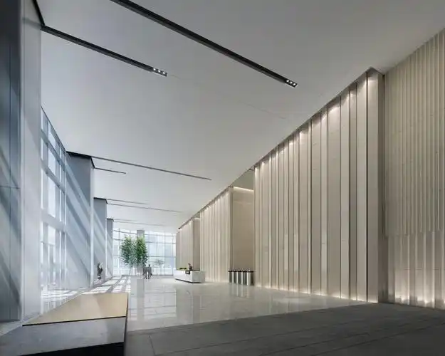 hue-办公大堂案例集锦 - 效果图交流区-建e室内设计网