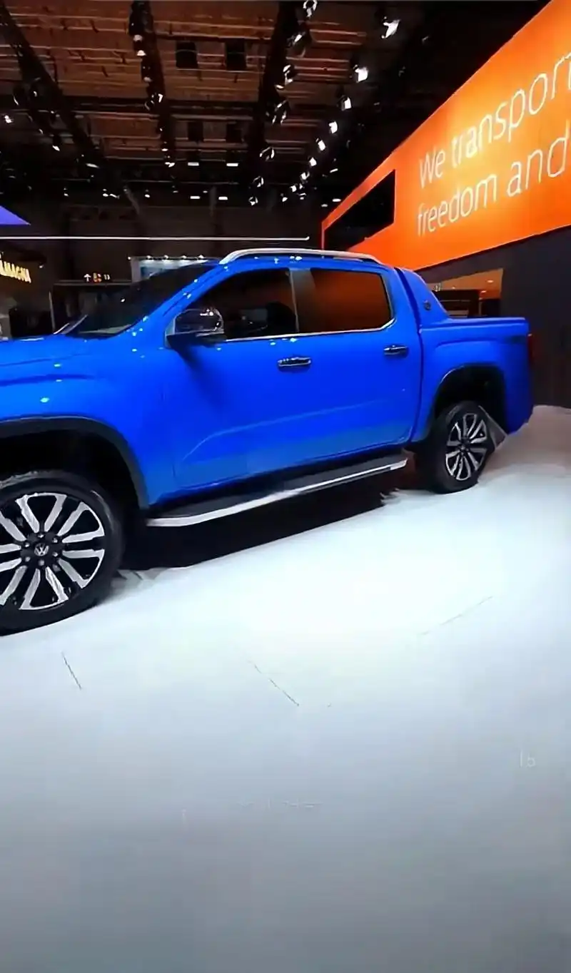 大众amarok皮卡龙门架.人生的路不怕起步晚,只要坚持你就 - 抖音