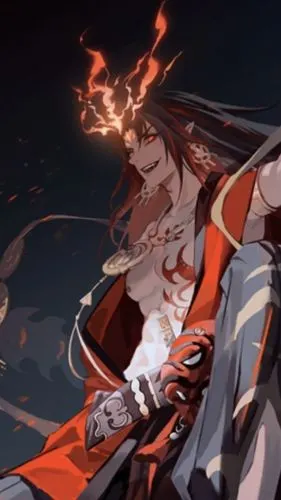 阿修罗的额纹也太帅了