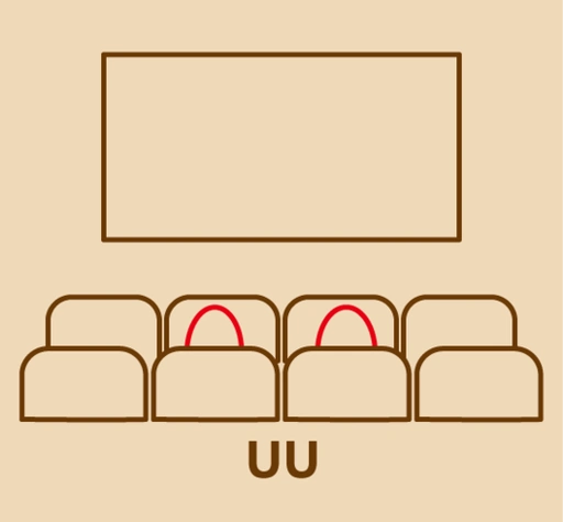 电影院的简笔画