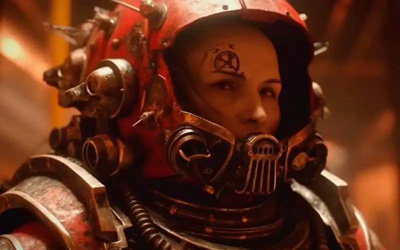 ai 生成【战锤40k】电影级剧照 (1)