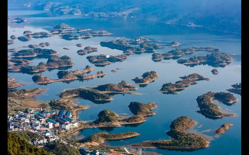 湖北阳新仙岛湖照片