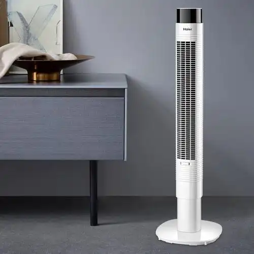 海尔haier塔扇fzj9008a电风扇无叶扇家用落地大风力立式塔式节能客厅