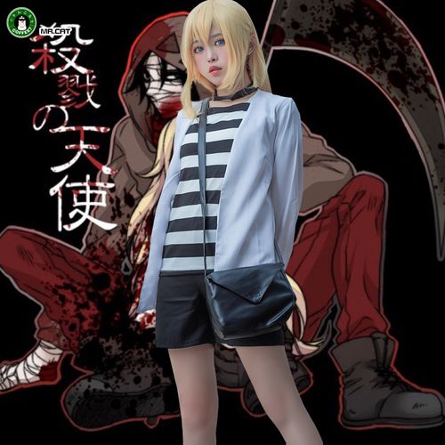 猫老师ray瑞吉尔cos服装全套x杀戮的天使cosplay女装瑞依制服假发