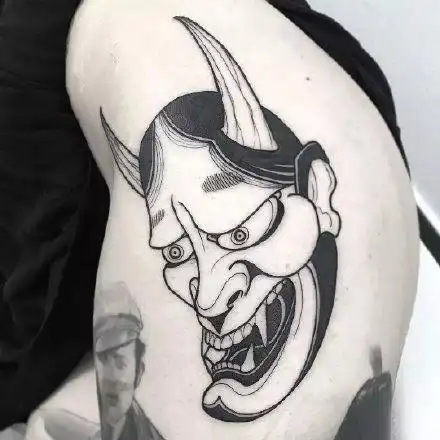 日系纹身日系鬼怪图案纹身4