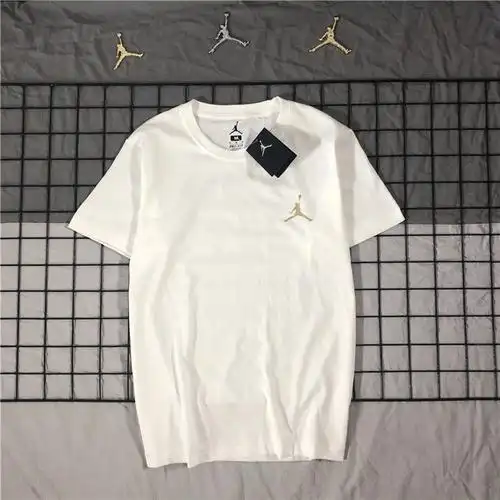 春夏精选2022潮牌aj飞人短袖t恤男士棉宽松篮球半袖情侣装上衣女高